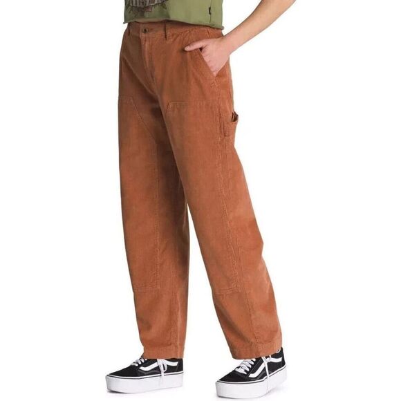 Vans 000F79 Women's Sz 26 Mocha Bisque High Road Groundwork Corduroy Pants - Picture 11 of 12